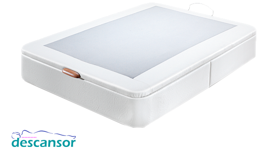 Comprar Canap�s abatibles Canap� Polipiel blanco smyc online en colchones.es