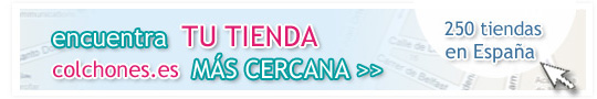 Encuentra tu tienda Colchones.es m�s cercana