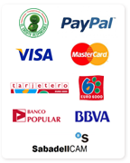 Formas de pago admitidas