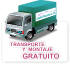 Transporte y montaje gratis en Colchones.es