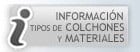 Informaci�n sobre colchones y materiales
