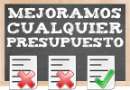 Mejoramos cualquier presupuesto
