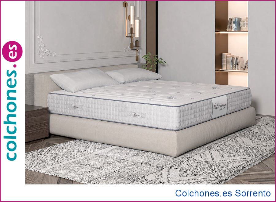 Colchón Loverty Royal comparado con el colchón Sorrento de Colchones.es