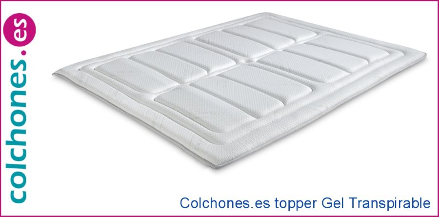 topper cálido con gel