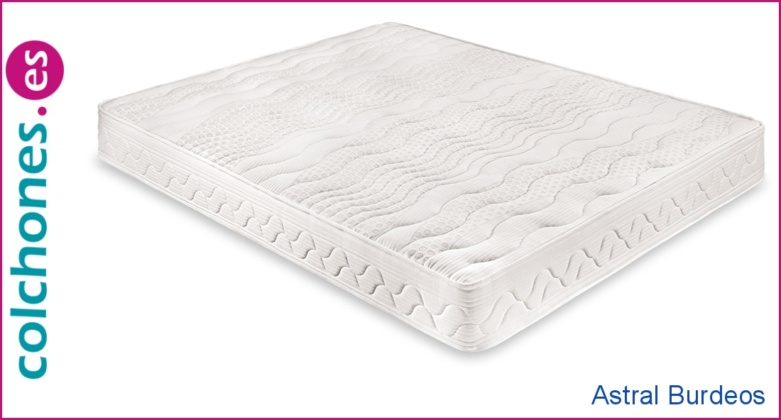 colch&oacute;n Burdeos de Astral
