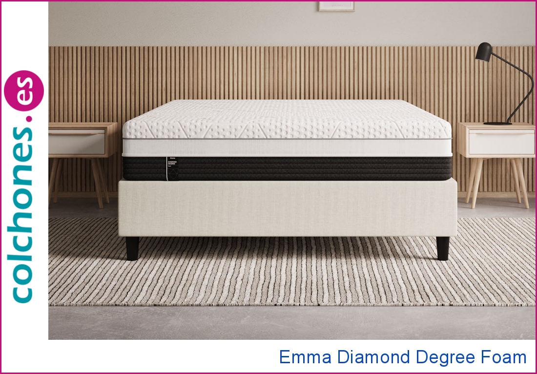 colchón Diamond Degree Foam de Emma