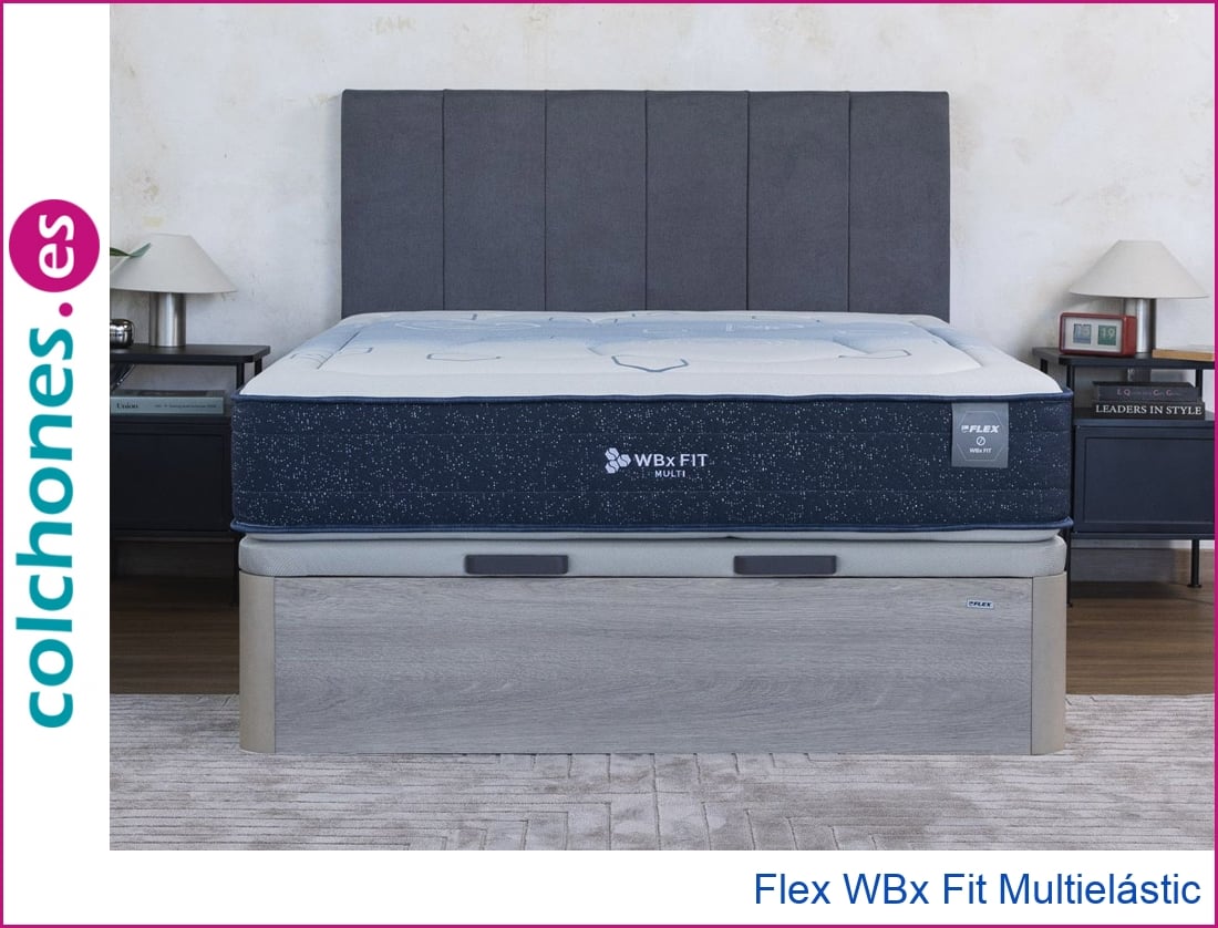 colch&oacute;n WBx Fit Multiel&aacute;stic de Flex