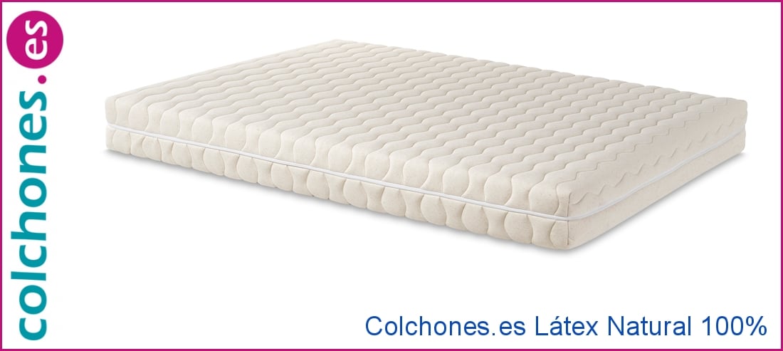 Colch&oacute;n L&aacute;tex Natural 100%