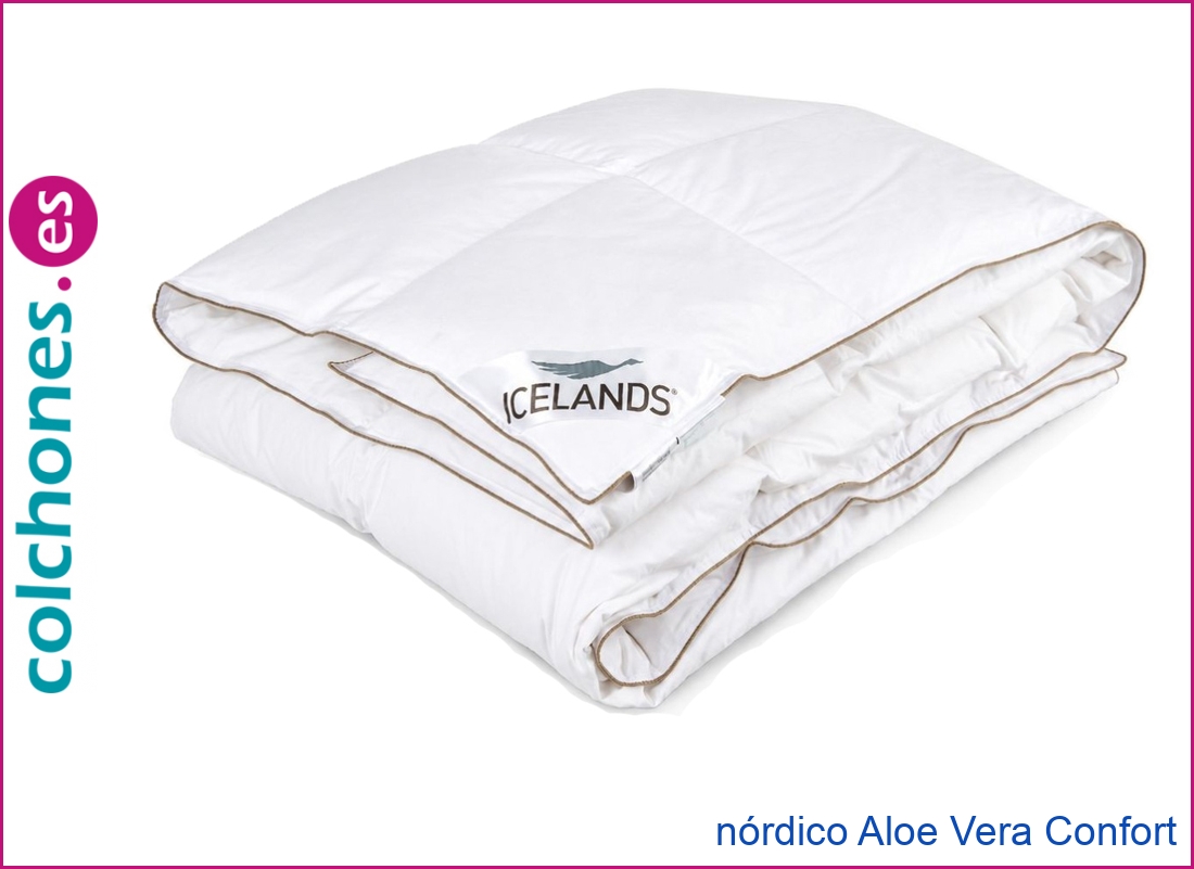n&oacute;rdico Aloe Vera Confort Plum&oacute;n de Icelands