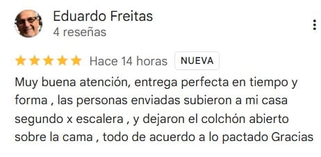 Valoración Colchón Royal de Sonpura