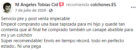 Valoración Colchón Smak de Sunlay (Pikolín)