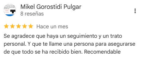 Valoración canapé Ketama de Colchones.es