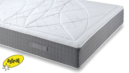 Colchón Serie Especial de Astral, adaptable y antialérgico