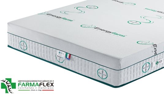 Colchón Energyfarm Hybrid de Farmaflex, soporte y confort