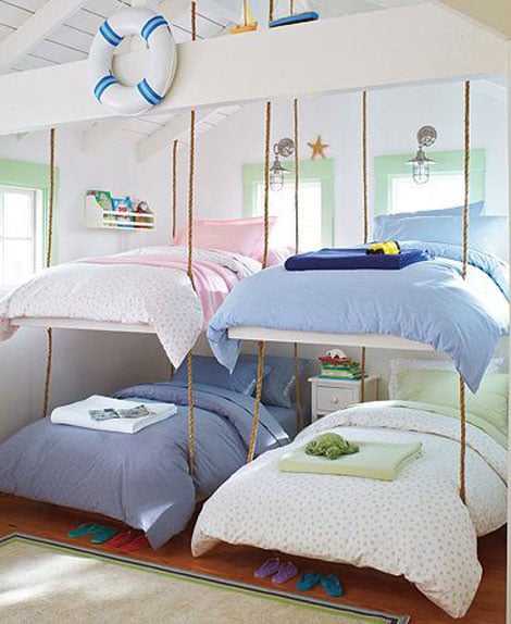 decorar un dormitorio infantil compartido