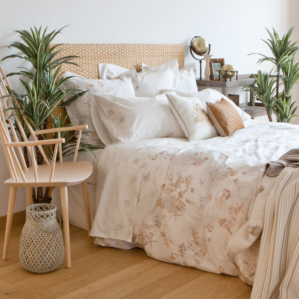 Dormitorio primaveral estilo Navy