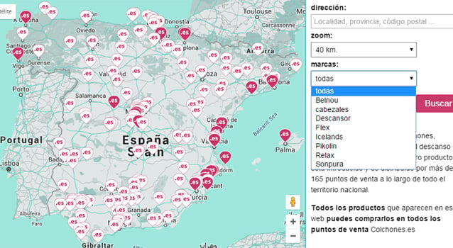 Tiendas de colchones en Castellón