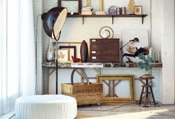 Escritorio decoración