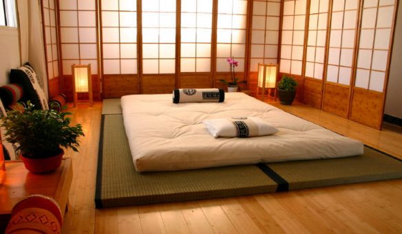 dormitorio estilo japonés 