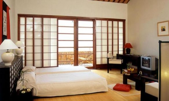 dormitorio estilo japonés