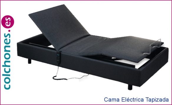 cama articulada eléctrica tapizada