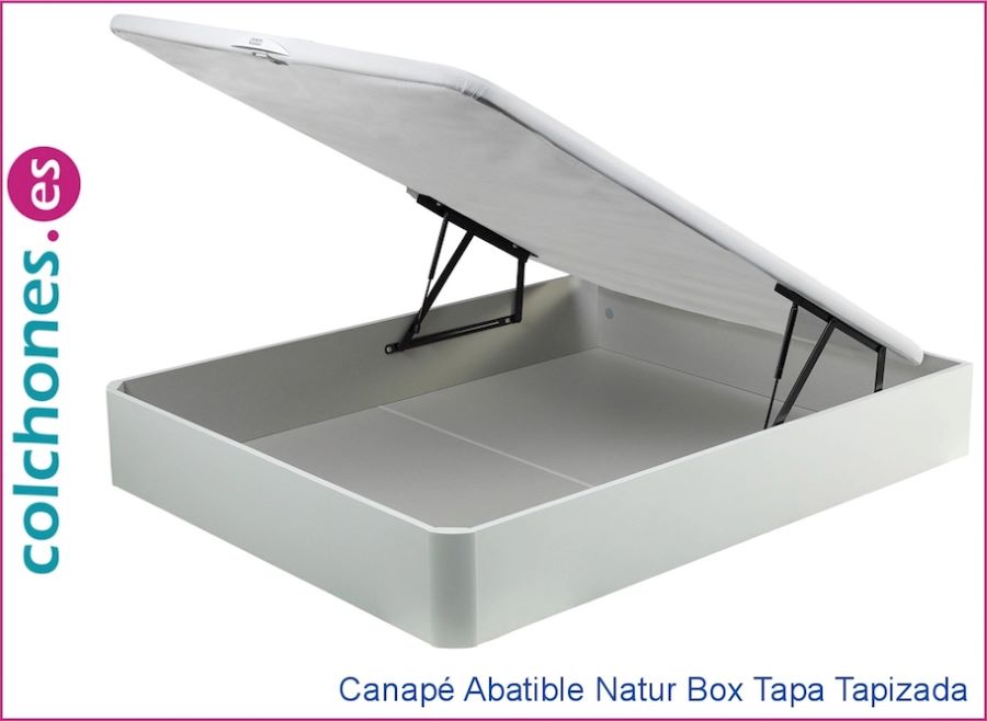 canapé abatible Natur Box Tapa Tapizada de Pikolin